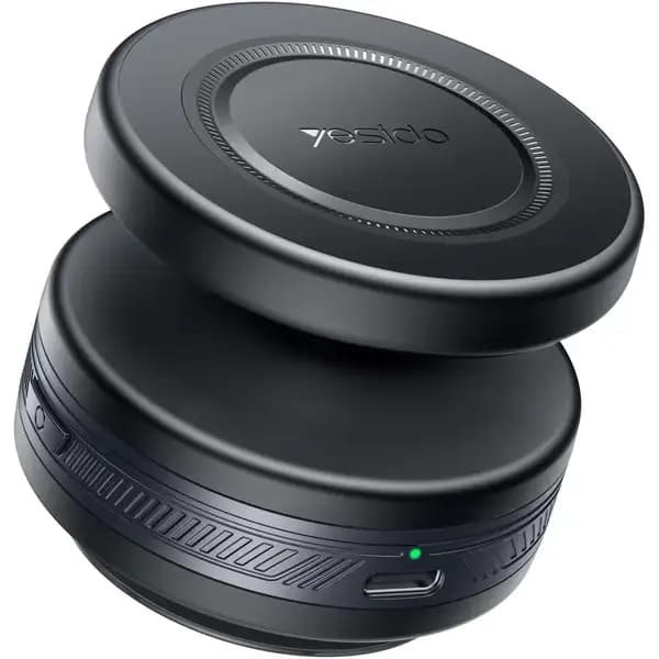هولدر و نگهدارنده موبایل مگنتی وکیومی شارژی یسیدو مدل Yesido C224
