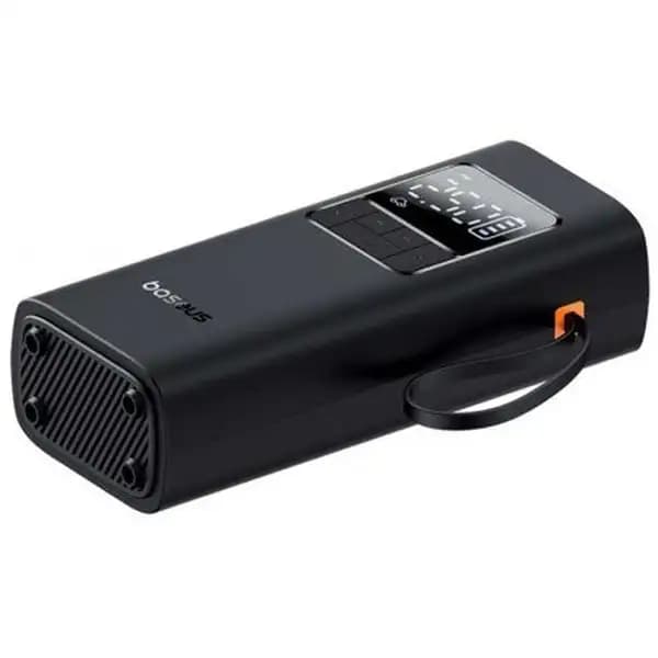 پمپ باد و چراغ قوه بی‌سیم شارژی ۴۰۰۰ میلی‌آمپر ساعتی بیسوس مدل Baseus BS-CG016 SuperMini Pro — تصویر ۲