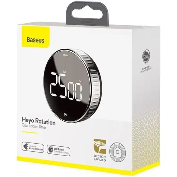 تایمر زنگ دار بیسوس مدل Baseus Heyo Rotation Countdown Timer ACDJS-01 — تصویر ۴