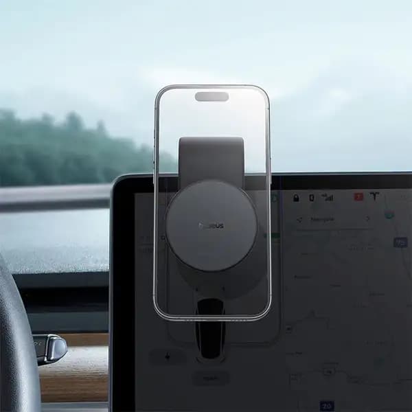 هولدر و نگهدارنده مگنتی موبایل بیسوس مدل Baseus PrimeTrip C02 Air — تصویر ۶