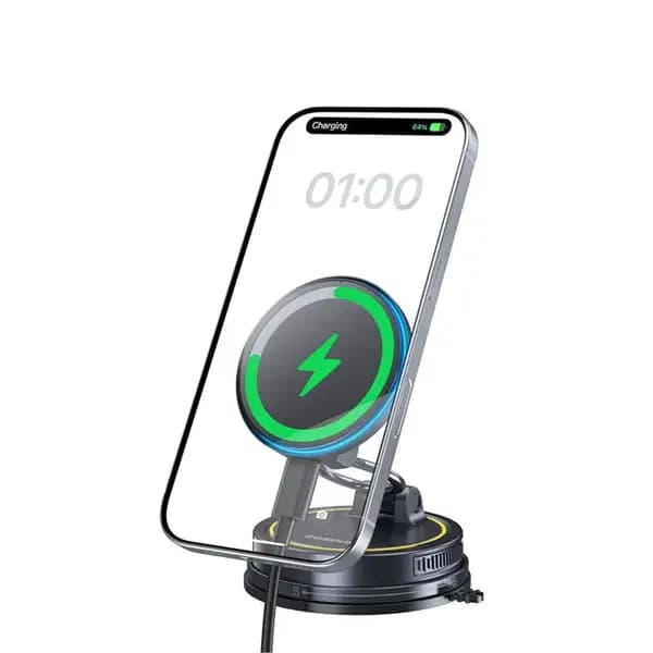 هولدر و نگهدارنده وایرلس مگنتی داشبوردی خودرو بیسوس مدل Baseus PrimeTrip VC2 Flex Pro Magnetic Car Holder C0013F00 — تصویر ۳