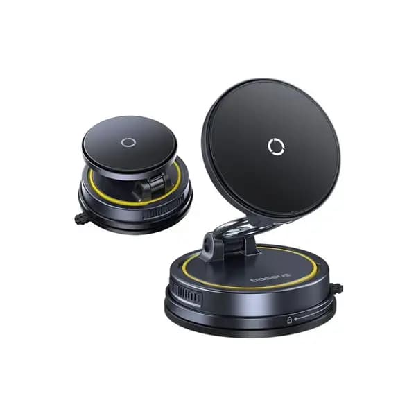 هولدر و نگهدارنده وایرلس مگنتی داشبوردی خودرو بیسوس مدل Baseus PrimeTrip VC2 Flex Pro Magnetic Car Holder C0013F00 — تصویر ۲