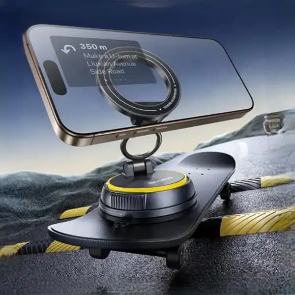 هولدر و نگهدارنده مگنتی داشبوردی خودرو بیسوس مدل Baseus PrimeTrip VC2 Flex Magnetic Car Holder — تصویر ۳