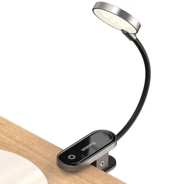 چراغ مطالعه گیره ای بیسوس مدل Baseus Comfort Reading Mini Clip Lamp — تصویر ۳
