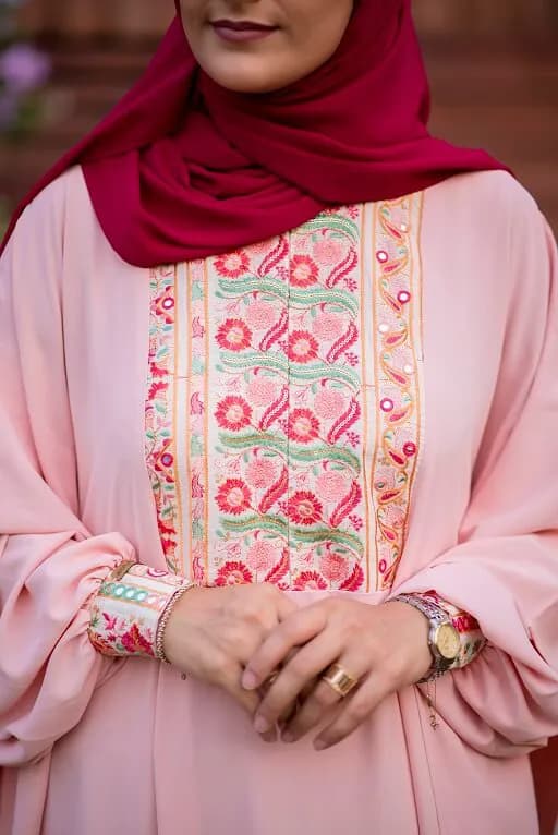 عبا آسمان نسترن — تصویر ۳