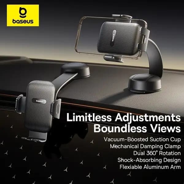 هولدر و نگهدارنده داشبوردی خودرو بیسوس مدل Baseus PrimeTrip C03 Air Car Mount C0013C01 — تصویر ۳