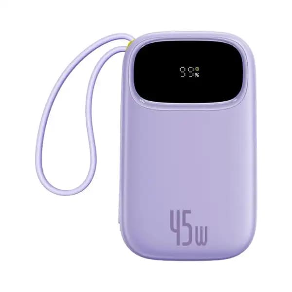 پاوربانک 45 وات 20000 هزار با کابل متصل بیسوس مدل Baseus Qpow 3 Enerfill FC31 PPQD3-2045L — تصویر ۵