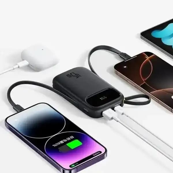 پاوربانک 45 وات 20000 هزار با کابل متصل بیسوس مدل Baseus Qpow 3 Enerfill FC31 PPQD3-2045L — تصویر ۷