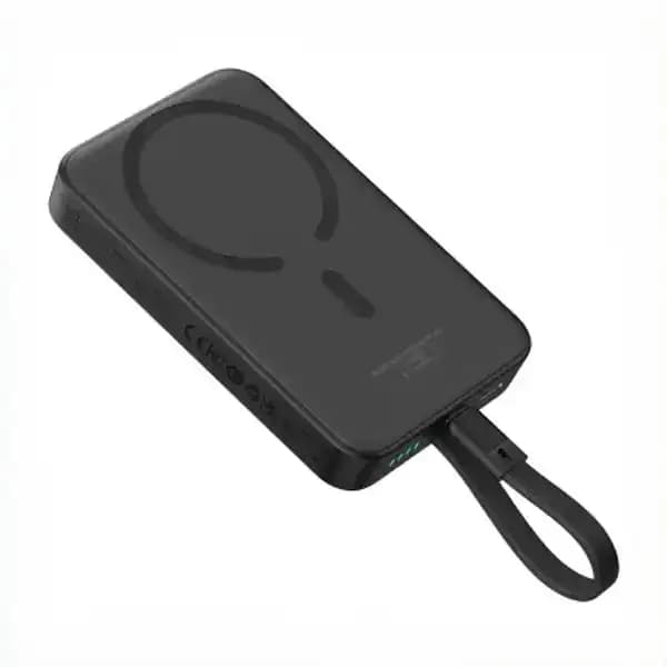 پاوربانک وایرلس 10000 هزار 30 وات با کابل تایپ سی بیسوس مدل Baseus Magnetic Mini PPCXM10T — تصویر ۴