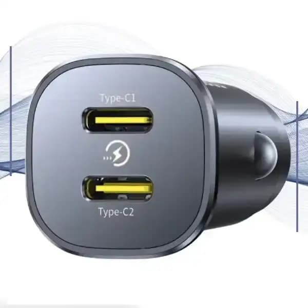 شارژر فندکی 30 وات بیسوس مدل Baseus GoTrip DP1 BS-C15C2 C00072300123-01 — تصویر ۲