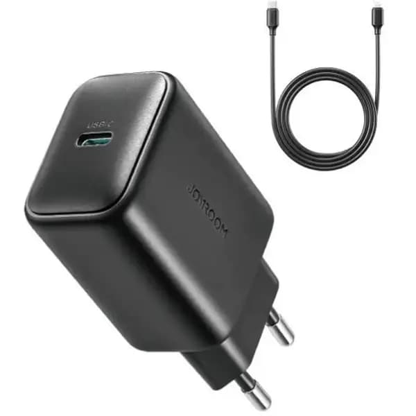 شارژر دیواری ۲۵ وات با کابل جویروم مدل Joyroom JR-TCF23 25W PD Charger
