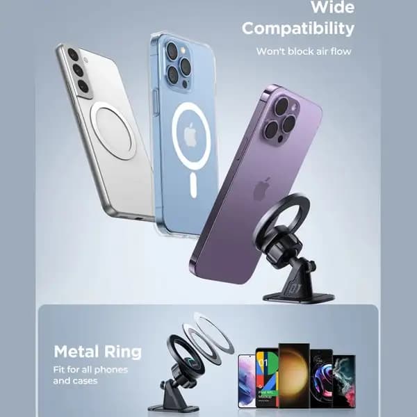 هولدر و نگهدارنده مگنتی موبایل داخل جویروم مدل Joyroom JR-ZS376 — تصویر ۵