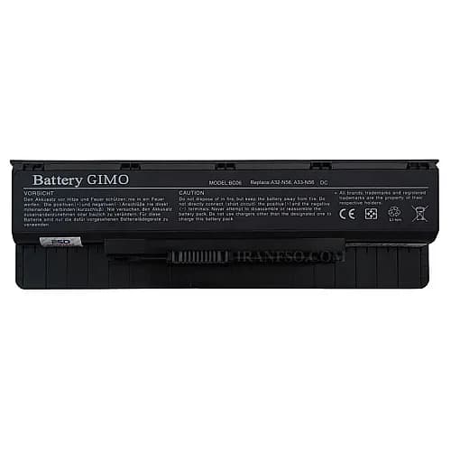 باتری لپ تاپ ایسوس Battery Asus N56 6Cell — تصویر ۲