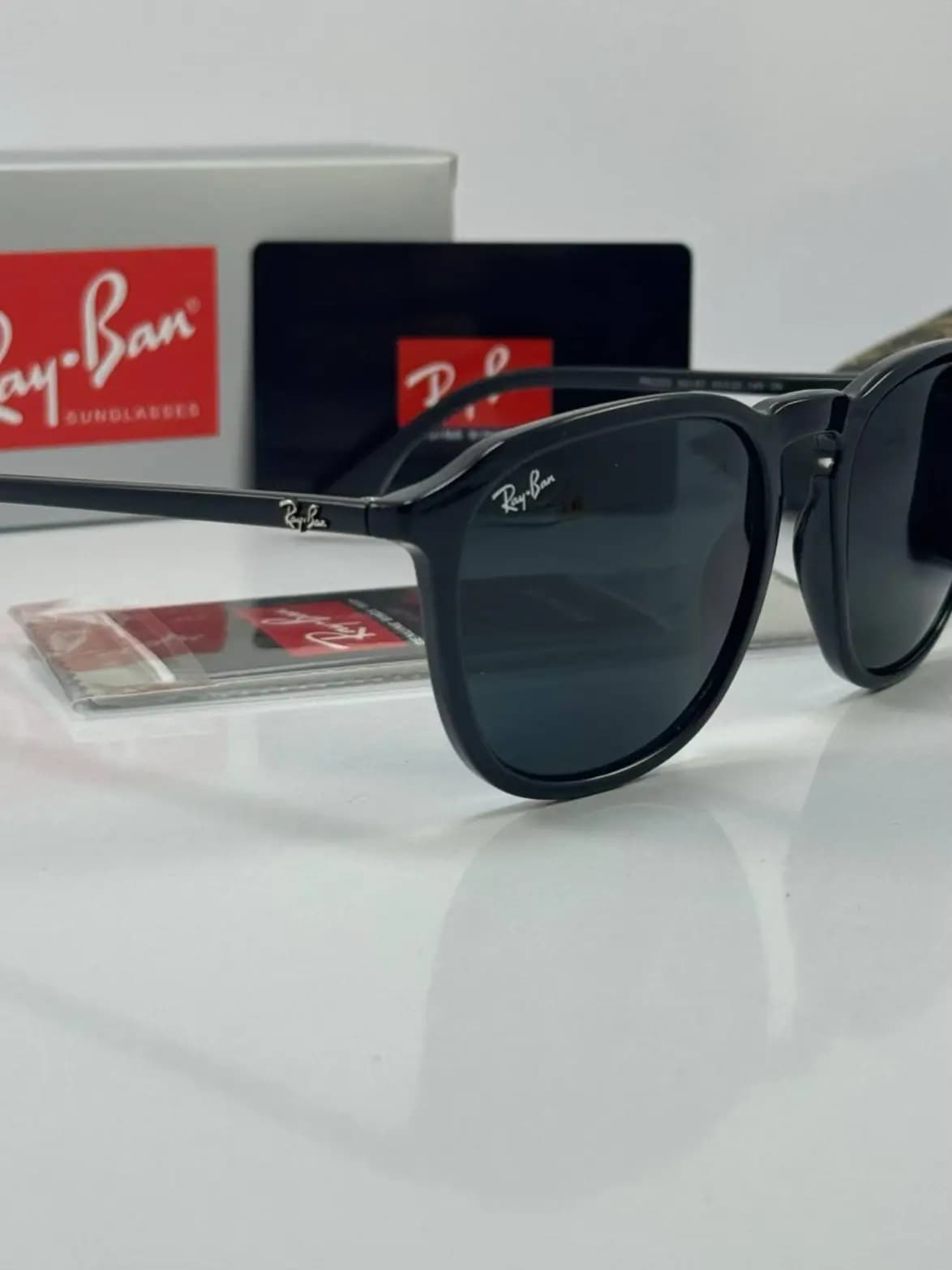 عینک ریبن مشکی rb-2203 — تصویر ۳