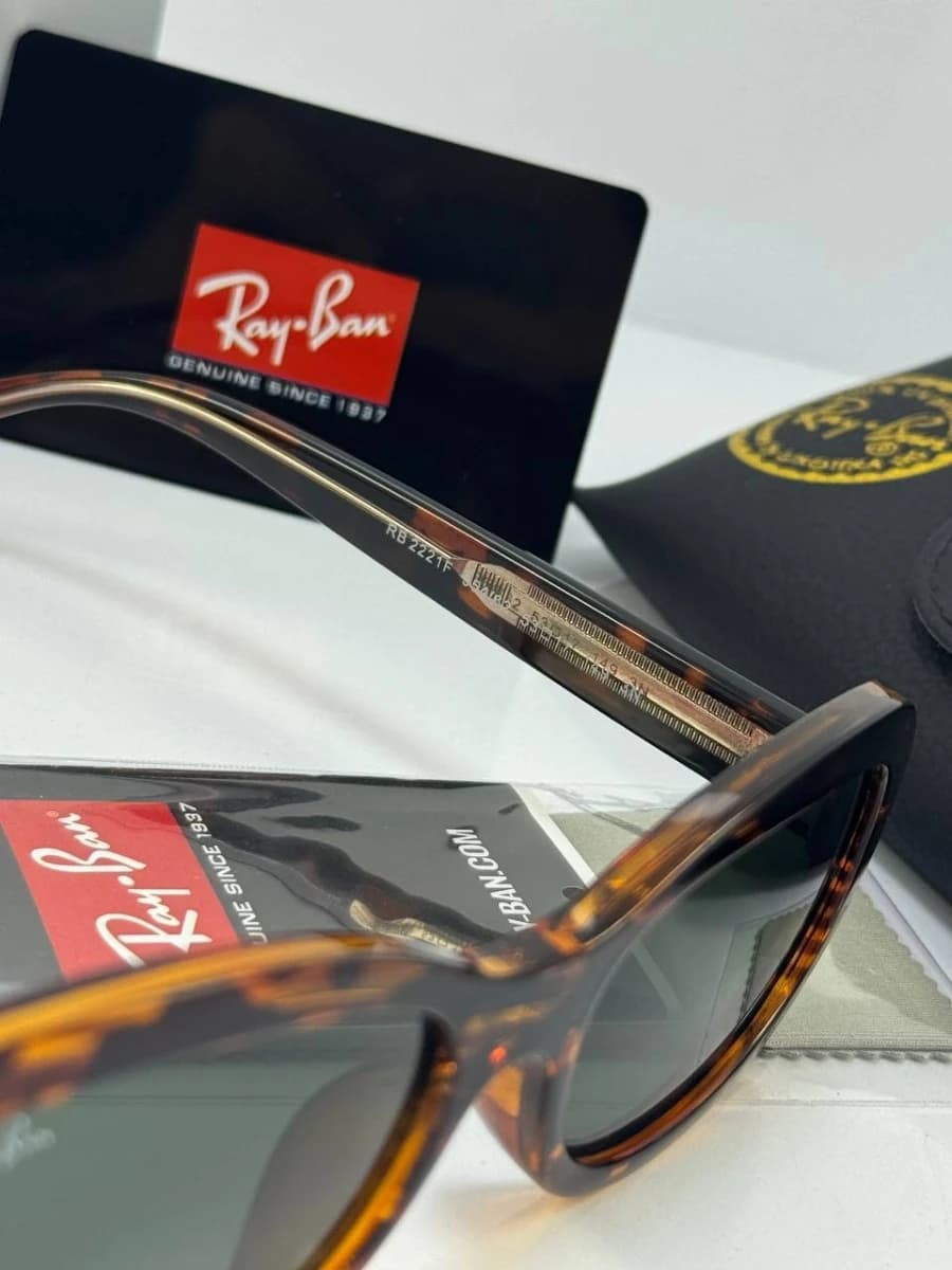 عینک هاوانا سبز rayban rb-2221 f — تصویر ۴