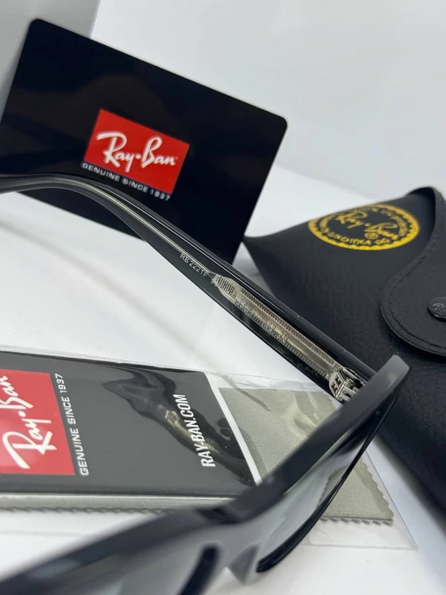 عینک مشکی هایلایت rayban rb-2221 f — تصویر ۲