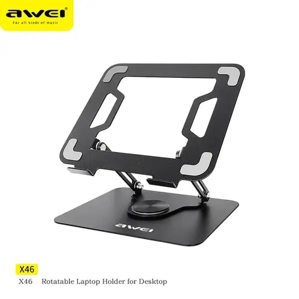 هولدر و نگهدارنده رومیزی مناسب لپ‌تاپ و تبلت اوی مدل Awei X46