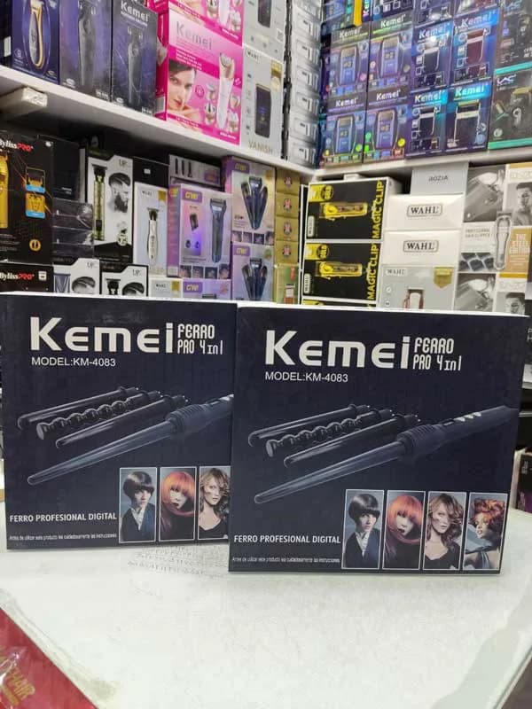 فر کننده مو (بابلیس) چهارکاره حرفه ای کیمی مدل KM-4083 — تصویر ۵