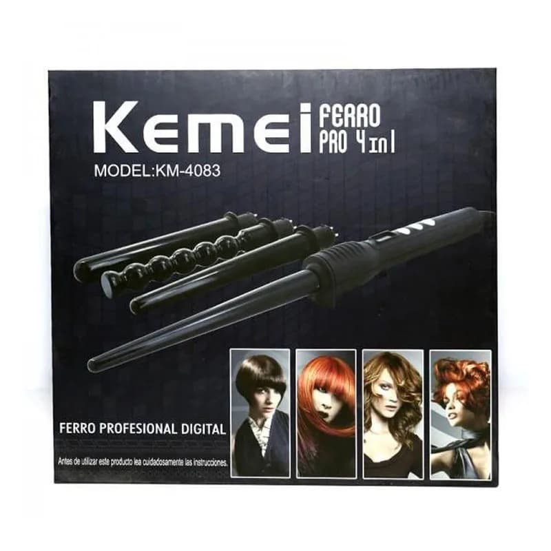 فر کننده مو (بابلیس) چهارکاره حرفه ای کیمی مدل KM-4083
