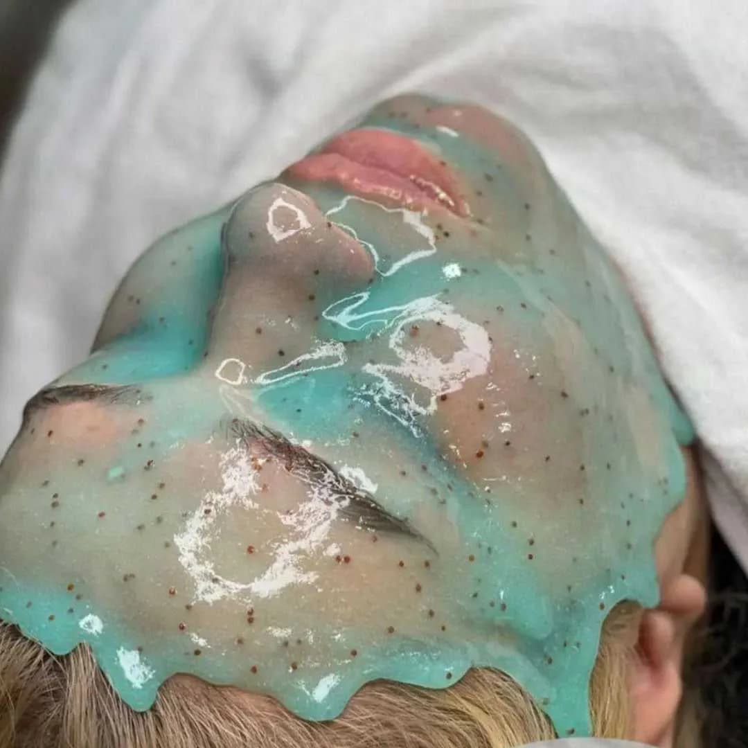 ماسک پودری هیدروژلی کیوی دکتر اسکین 300 گرم — تصویر ۳