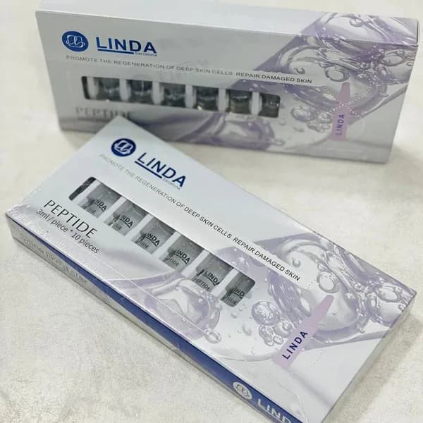 پک ویال جذبی پپتید Linda لیندا 10 عددی — تصویر ۳