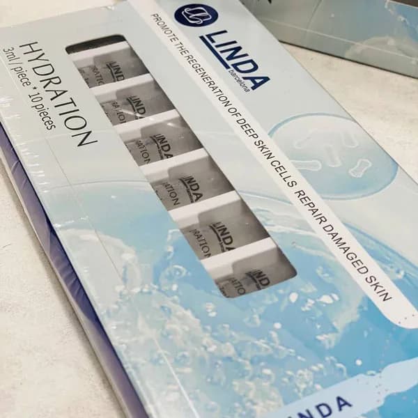پک ویال جذبی آبرسان hydration لیندا 10 عددی — تصویر ۳
