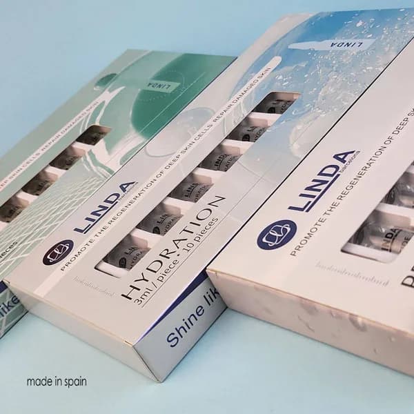 پک ویال جذبی آبرسان hydration لیندا 10 عددی — تصویر ۴