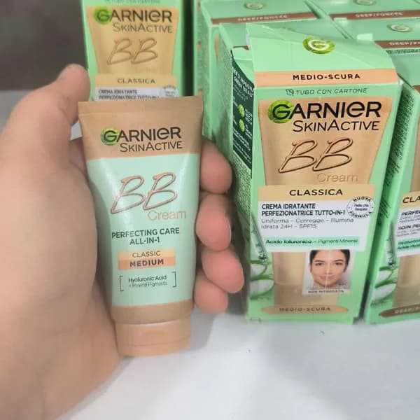 بی بی کرم و ضد آفتاب کلاسیک گارنیر رنگ مدیوم Garnier حجم 50 میل — تصویر ۳
