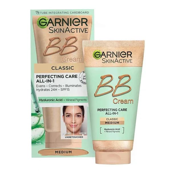 بی بی کرم و ضد آفتاب کلاسیک گارنیر رنگ مدیوم Garnier حجم 50 میل