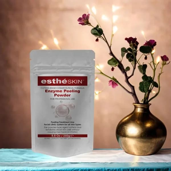 پیلینگ آنزیمی استسکین estheskin کرهای حجم 250 گرم — تصویر ۲