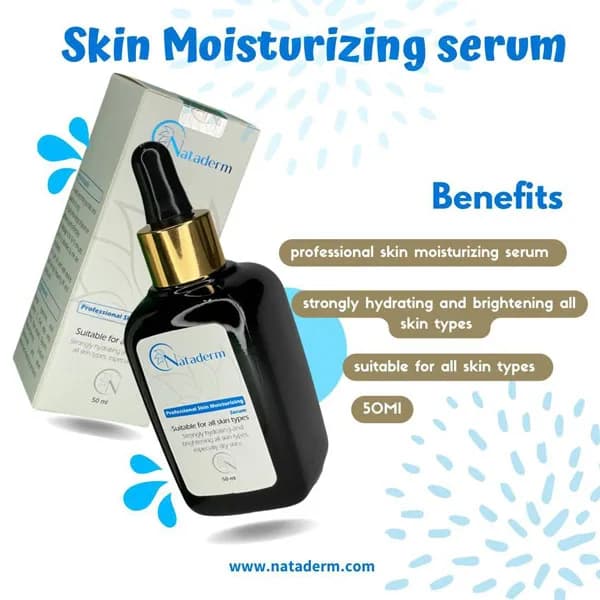 سرم آبرسان هیالورونیک اسید ناتادرم Nataderm حجم 50 میل — تصویر ۳