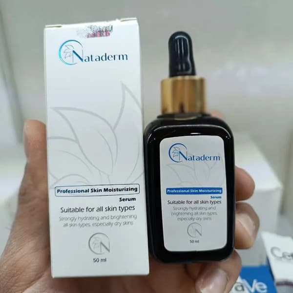 سرم آبرسان هیالورونیک اسید ناتادرم Nataderm حجم 50 میل — تصویر ۲