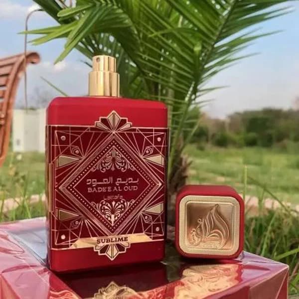ادو پرفیوم بدیع العود سابلیم لطافه Lattafa حجم 100 میل — تصویر ۵