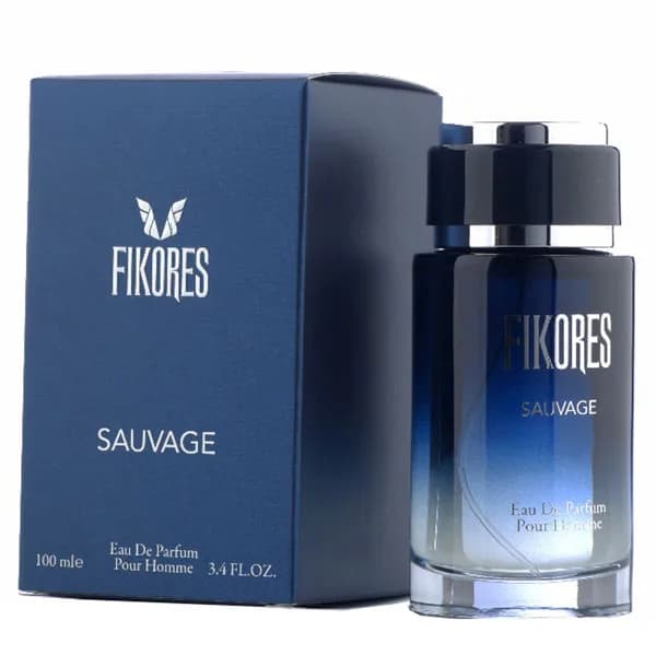 ادوپرفیوم مردانه فیکورس FIKORES مدل ساواج Sauvage حجم 100 میل — تصویر ۴