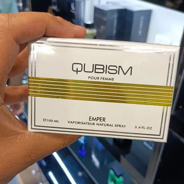 ادو تویلت زنانه امپر کوبیسم Qubism حجم 100 میل — تصویر ۴