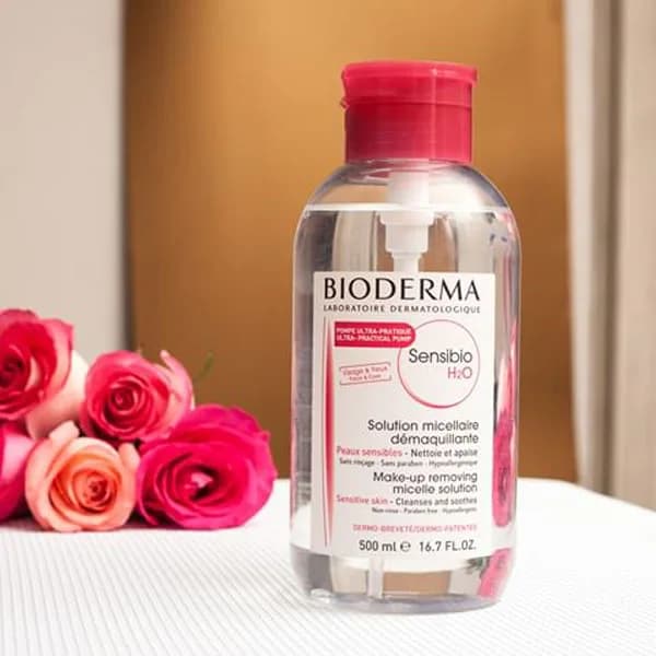 میسلار واتر سنسیبیو بیودرما BIODERMA Sensibio حجم 500 میل — تصویر ۴