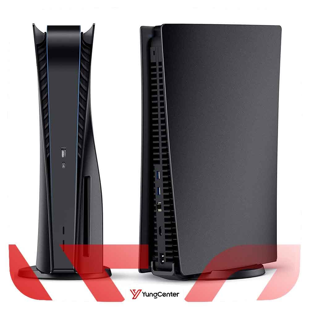 فیس پلیت رنگ سیاه PS5 Faceplate Black Plates Shells