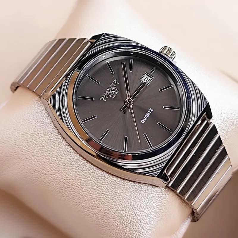 ساعت مچی مردانه تیسوت گادفادر نقره ای خاکستری TISSOT — تصویر ۳