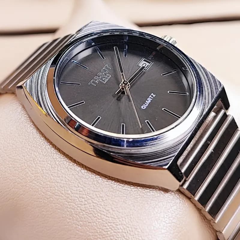 ساعت مچی مردانه تیسوت گادفادر نقره ای خاکستری TISSOT — تصویر ۴