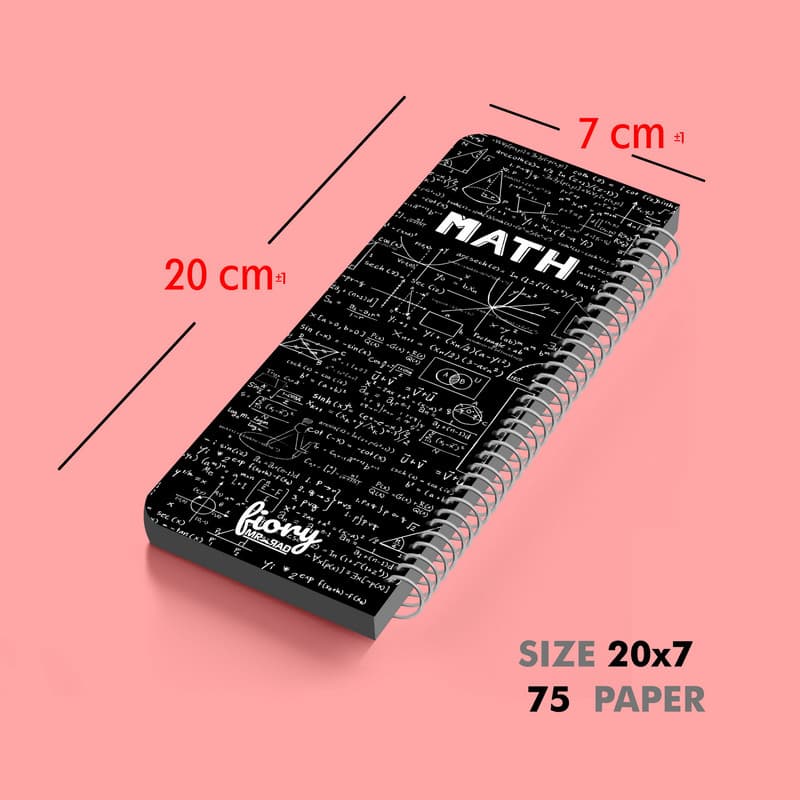 دفترچه یادداشت مستر راد طرح ریاضی کد math 1949 — تصویر ۲