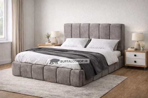 سرویس تخت خواب دو نفره کد DR4661 سایز 200×160 تدی پلاس مبلمان فرنا مدل 1144120