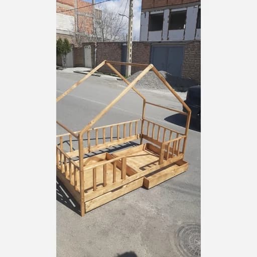 تخت چوبی مونته سوری مبلمان فرنا مدل 1144062