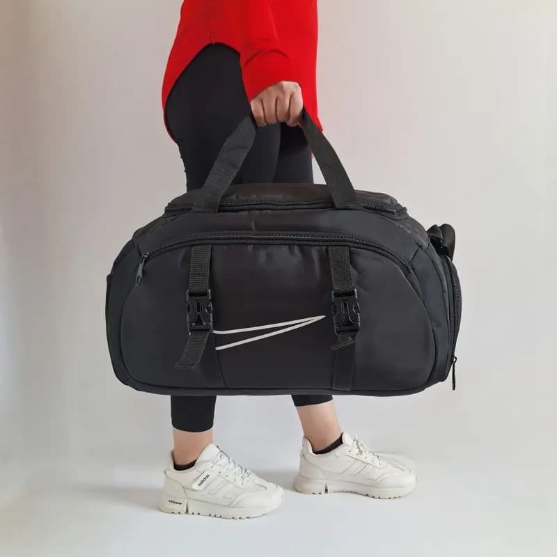 ساک ورزشی نایک جنس دیبا جاکفشی دار SD-600