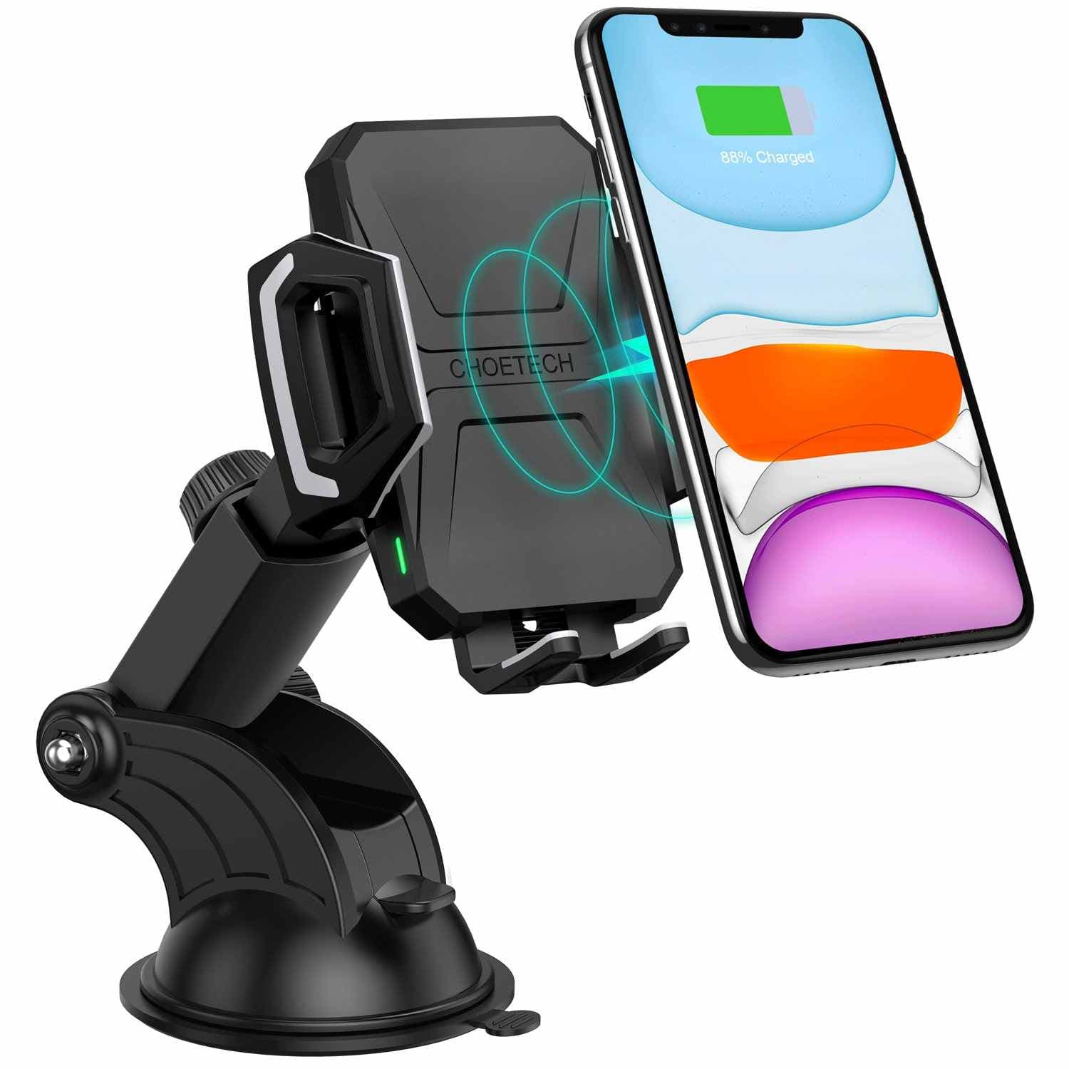 هولدر وایرلس CHOETECH چویتِک 10 وات شارژ سریع مدل T521-S — تصویر ۴