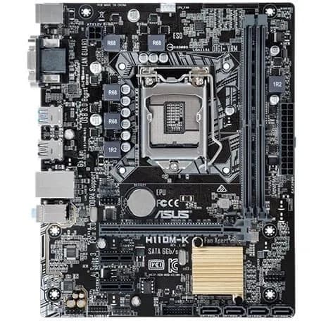 مادربرد ایسوس مدل H110M-K DDR4 (استوک) — تصویر ۶