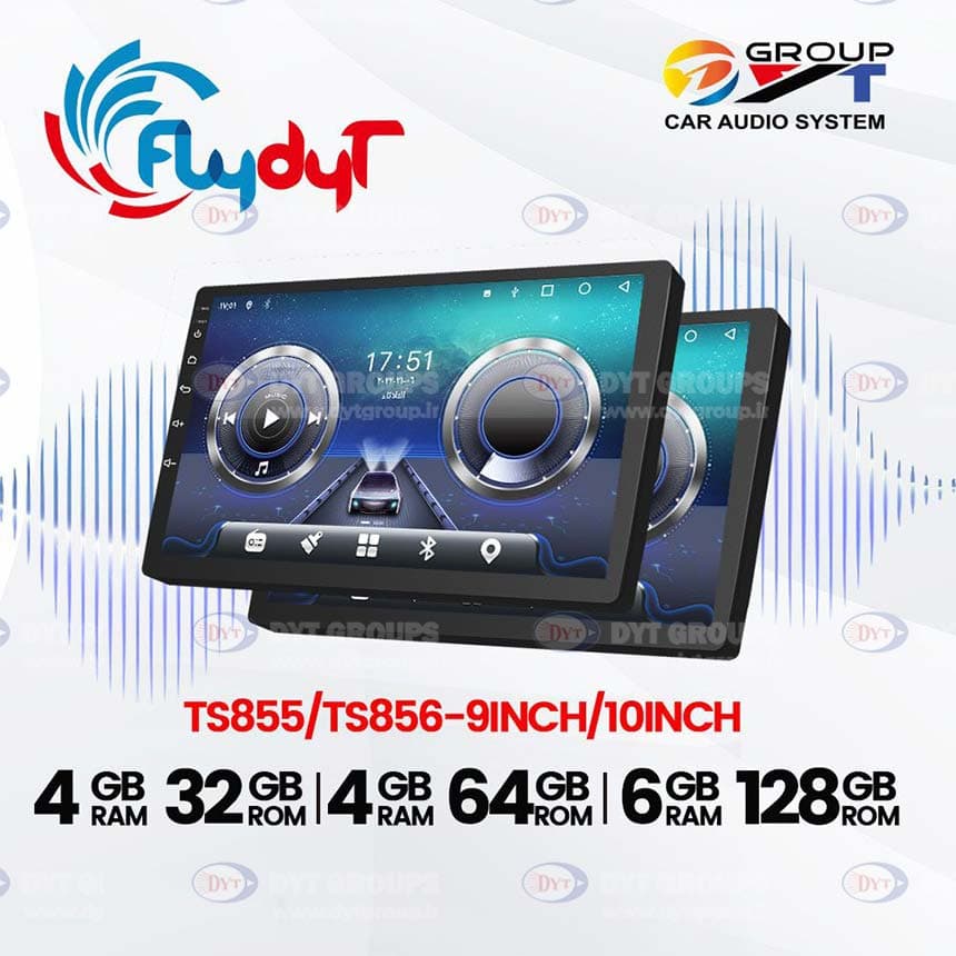 مانیتور اندروید سهند فلای دی وای تی سری TS855-5G — تصویر ۲