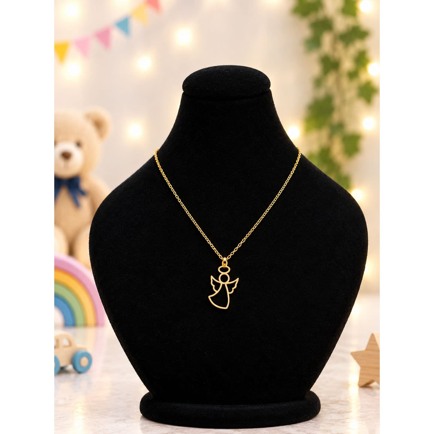 پلاک طلا فرشته C011