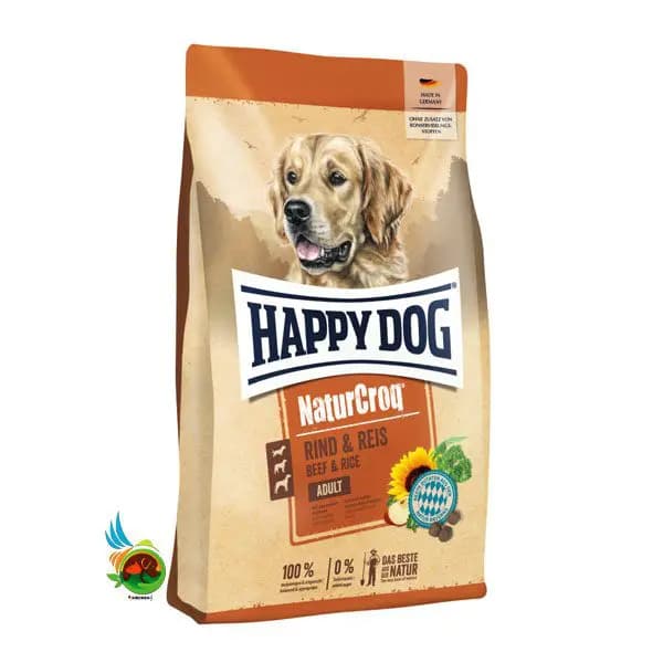غذای خشک سگ هپی داگ HAPPY DOG گوشت و برنج (فله ای)