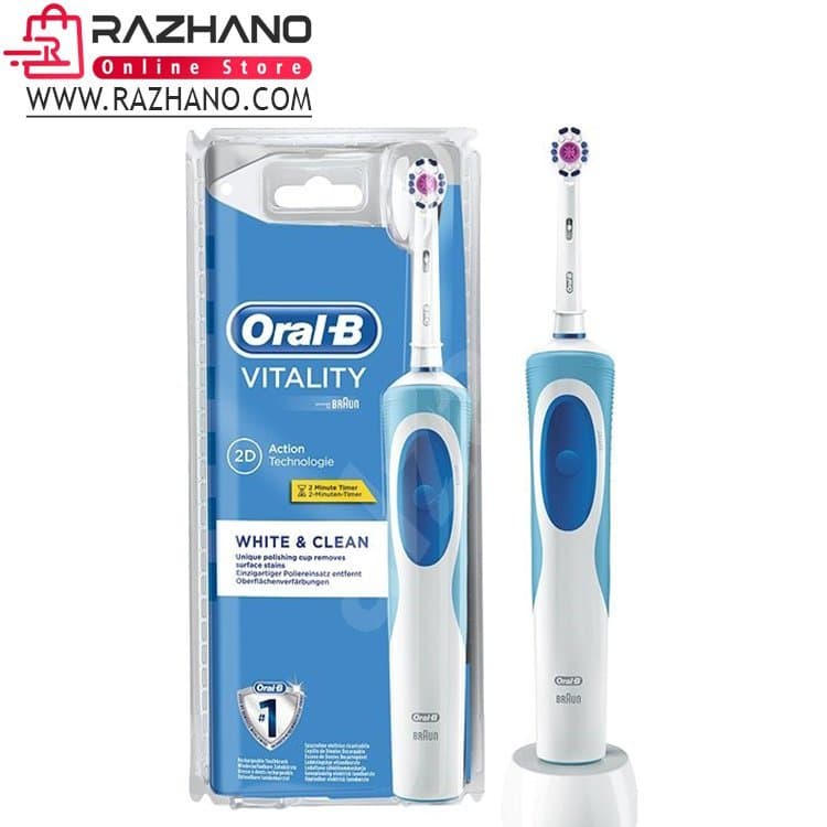 مسواک برقی اورال بی Oral-B مدل VITALITY 3D WHITE — تصویر ۳