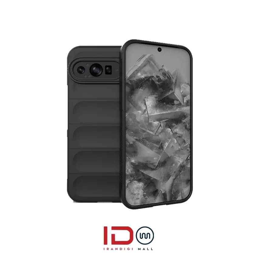 قاب سیلیکونی گوشی گوگل GOOGLE PIXEL 9 Pro XL مدل Magic Shield رنگ آبی روشن — تصویر ۲
